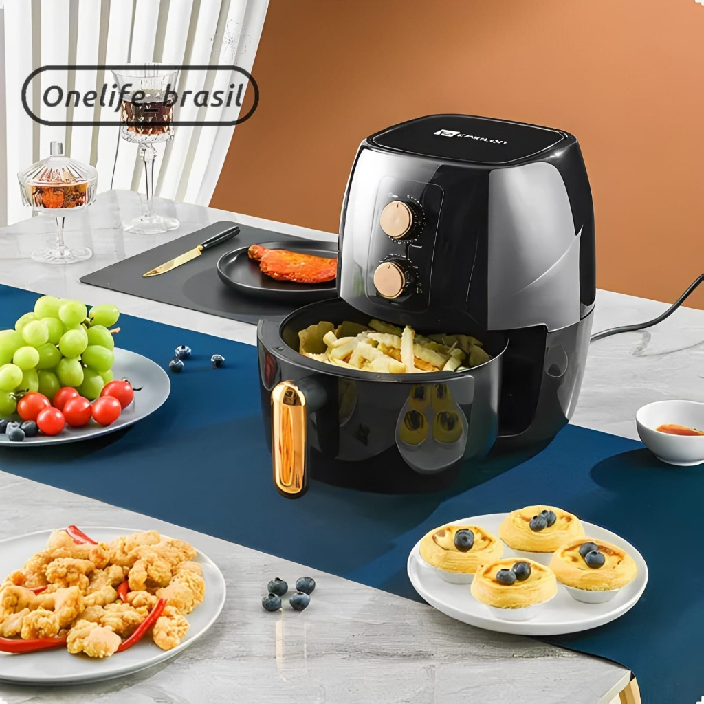 Air Fryer Fritadeira Sem Óleo - 110V - Grupo Dimel