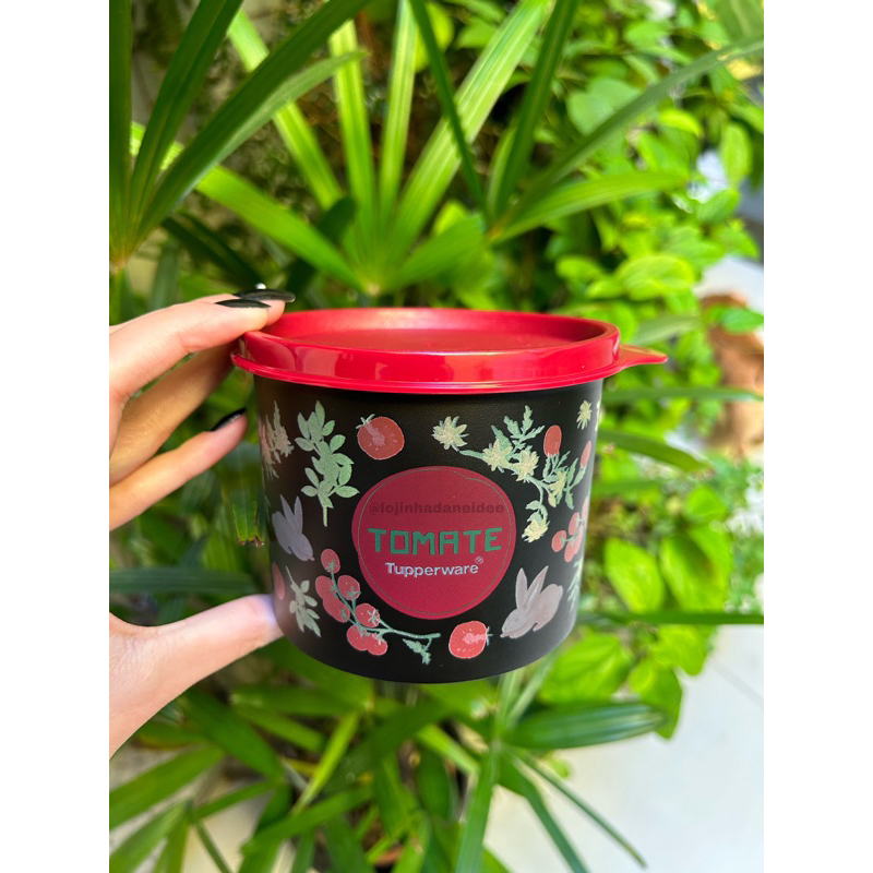 Tupperware Porta Mantimento Redondinha Molho de Tomate 500 ml - Linha ...