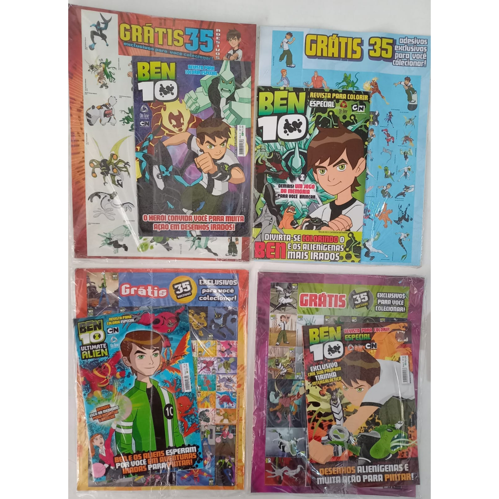 Dvd Ben 10 Classico Ben10 Completo Série Em Hd Temporadas