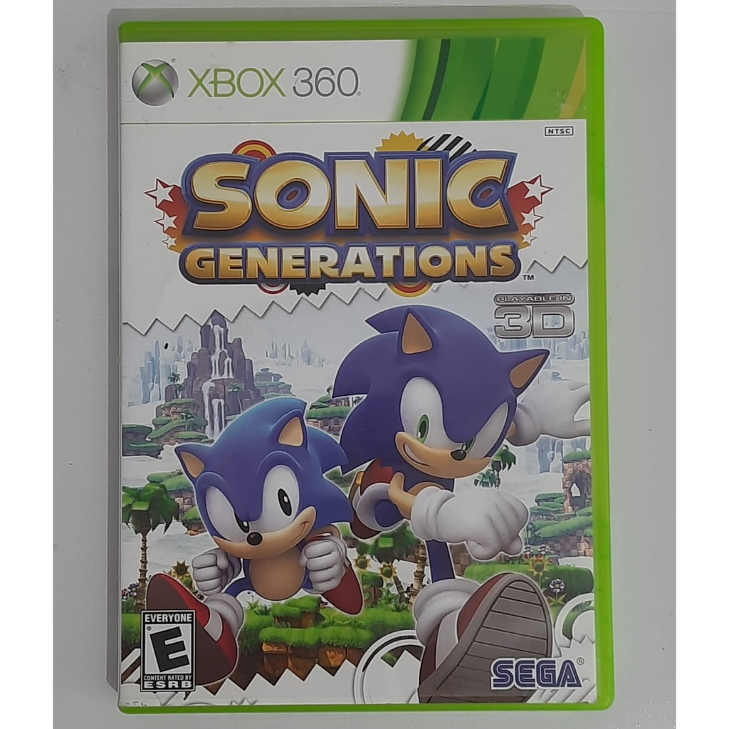 Sonic Generations Xbox 360 Original Em Mídia Física | Shopee Brasil