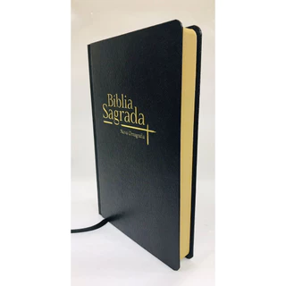 Biblia NVI Capa Dura Preta Letra Média sem Indice