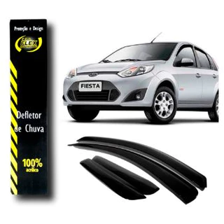 Calha De Chuva Fiesta Sedan / hatch Amazon e Rocam Ref:30011 ano 2003 a 2011 4 portas