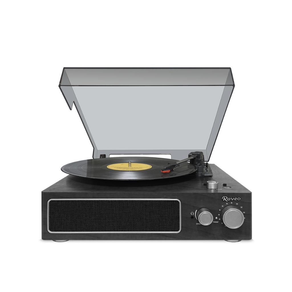 Vitrola Raveo Studio Toca-discos Bluetooth Fm Usb Aux Bivolt | Shopee ...