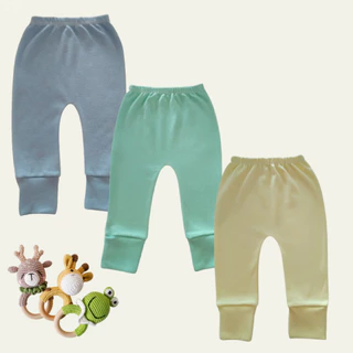 Kit 10 Culotes, Calça Para Bebê, Mijãozinho Com Pé Reversível