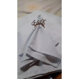 Guardanapo Pronta Entrega para Restaurante todo Branco 35cm x 35 - 20 Peças Acabamento Costura Reta Oxford Luxo