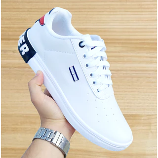 Sapatênis Masculino TH Couro Sintético Casual Super Confortavel Promoção