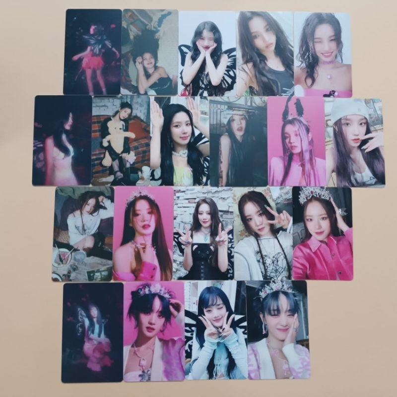 Photocard G I DLE I FEEL POCAALBUM Album OFICIAL KPOP Soyeon Minnie Miyeon Yuqi Shuhua G