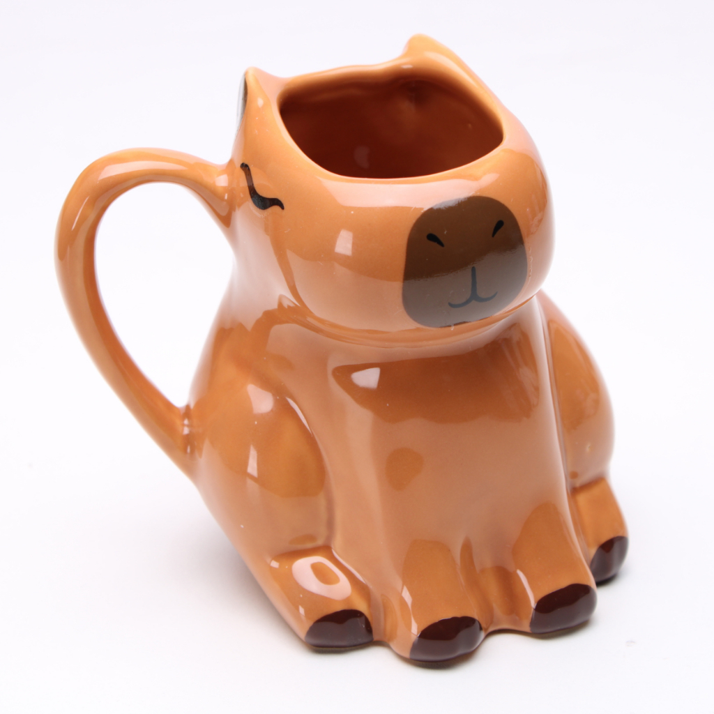 Caneca Capivara filó tiktok 350ml de porcelana