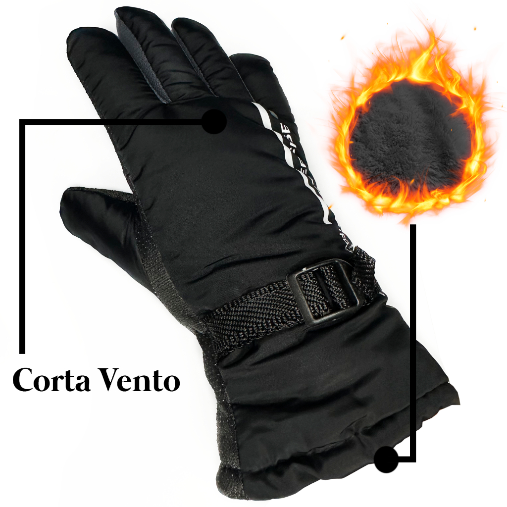 Luva De Frio Motoboy Motoqueiro Motocross Motociclista Moto | Shopee Brasil