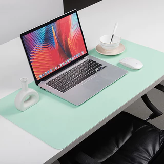 Mouse Pad de Couro Extra Grande de Dupla Face Mouse Pad Para Jogos