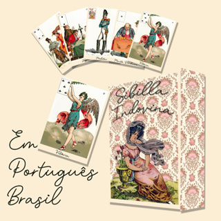 Baralho Sibilla Indovina 52 Cartas La Sibylle Des Salons