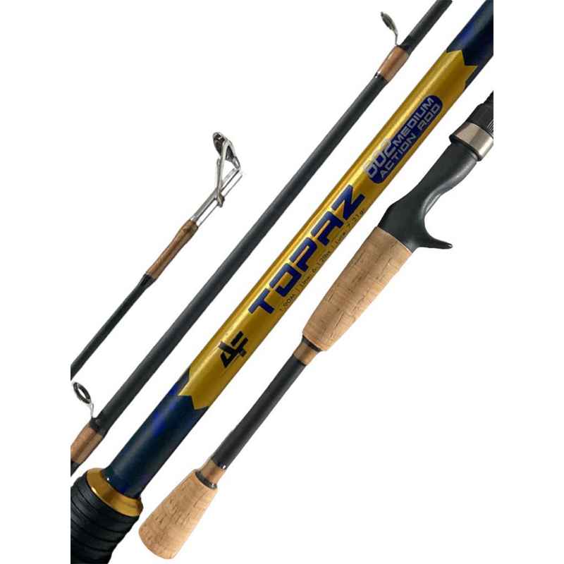 Vara Pesca De Carretilha Albatroz Topaz 6-12lbs Carbono Varias Medidas