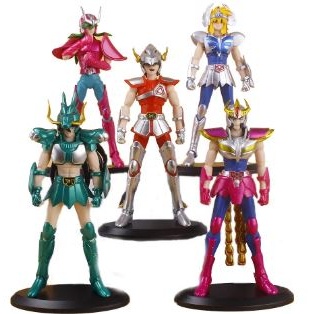 Action Figures Boneco Os Cavaleiros Do Zodíaco Saint Seiya Omega Dxf Lionet  Souma Bandai Banpresto - CDZ 