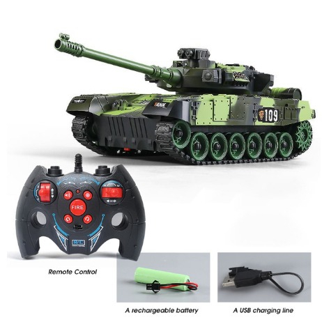 Controle Remoto Tanque RC Tank Militar Guerra Batalha Estados Unidos M1 Leopard ,2 Controle Remoto Toy Car Modelo Tático Brinquedos Eletrônicos para Meninos Crianças