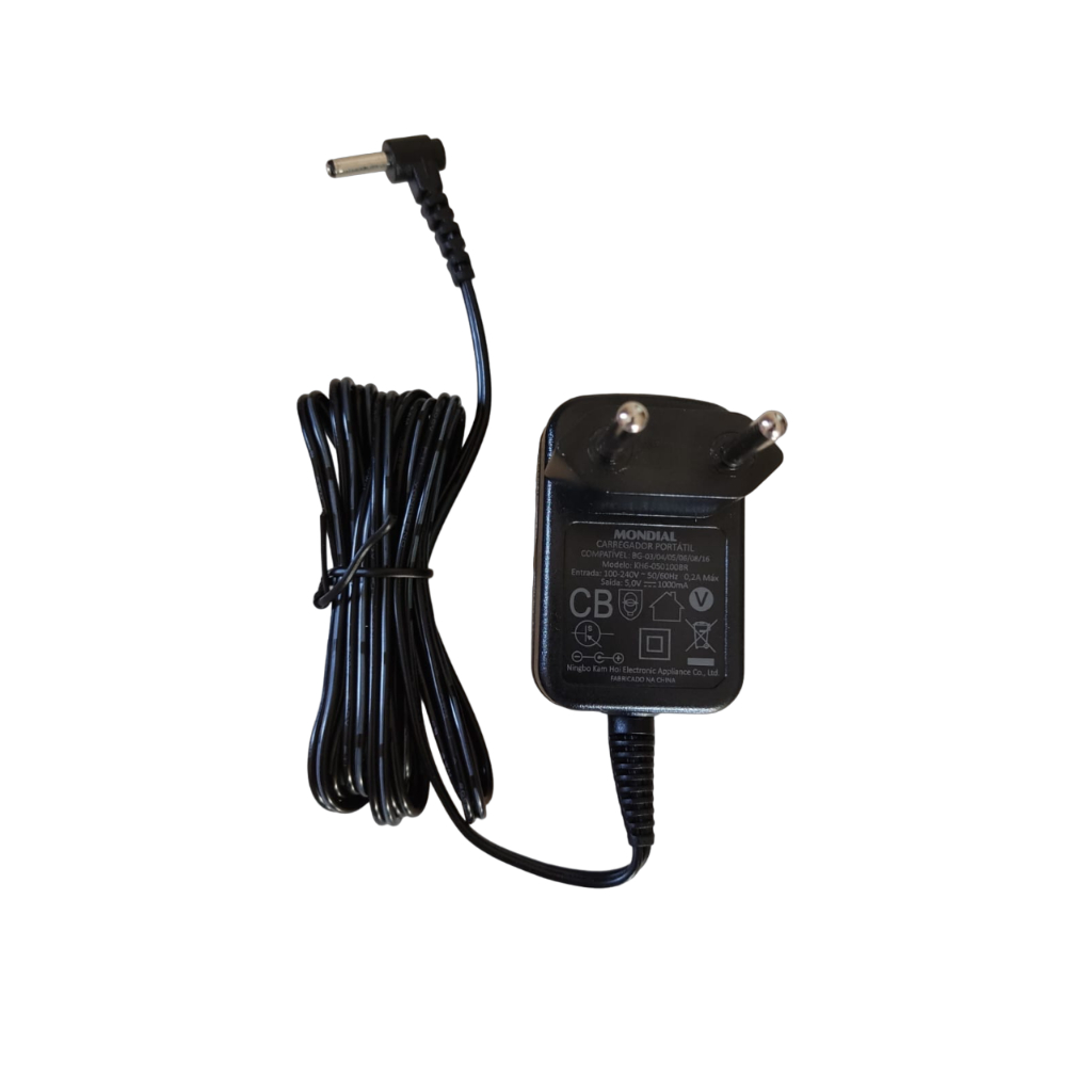 Carregador Para Aparador De Pelos Mondial Super Groom 6 BG-04
