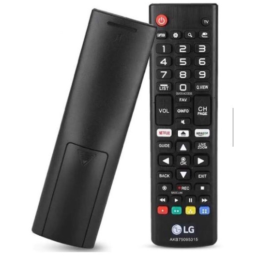 Controle Remoto Tv Lg Akb75095315 com Tecla Netflix Amazon (su8204