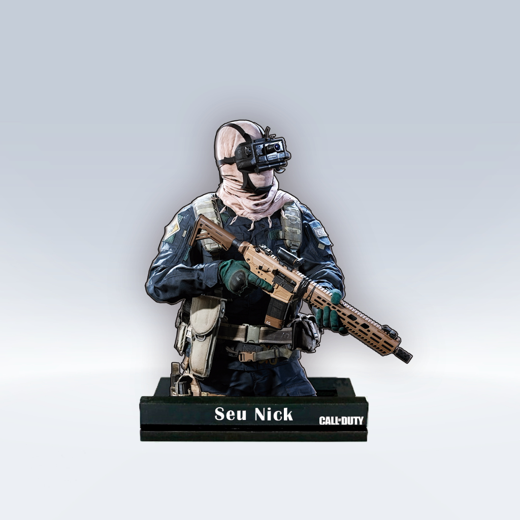 Operador Azur Brother's Keeper meio corpo Call of Duty com ou sem nick ...
