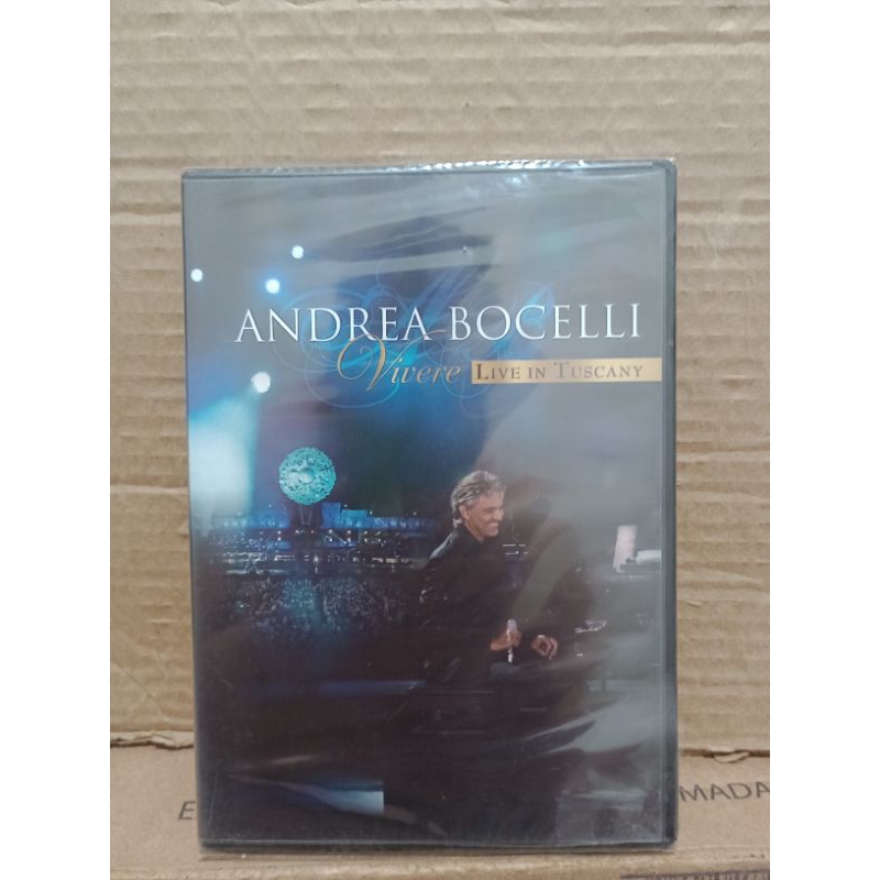 DVD ANDREA BOCELLI VIVERE LIVE IN TUSCANY (ORIGINALLACRADO
