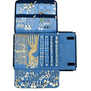 Kit Semi Joia 20 peças Atacado Misto Dourado e Prateado