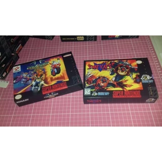 2 caixas repro para snes super Nintendo ou n64 Nintendo 64