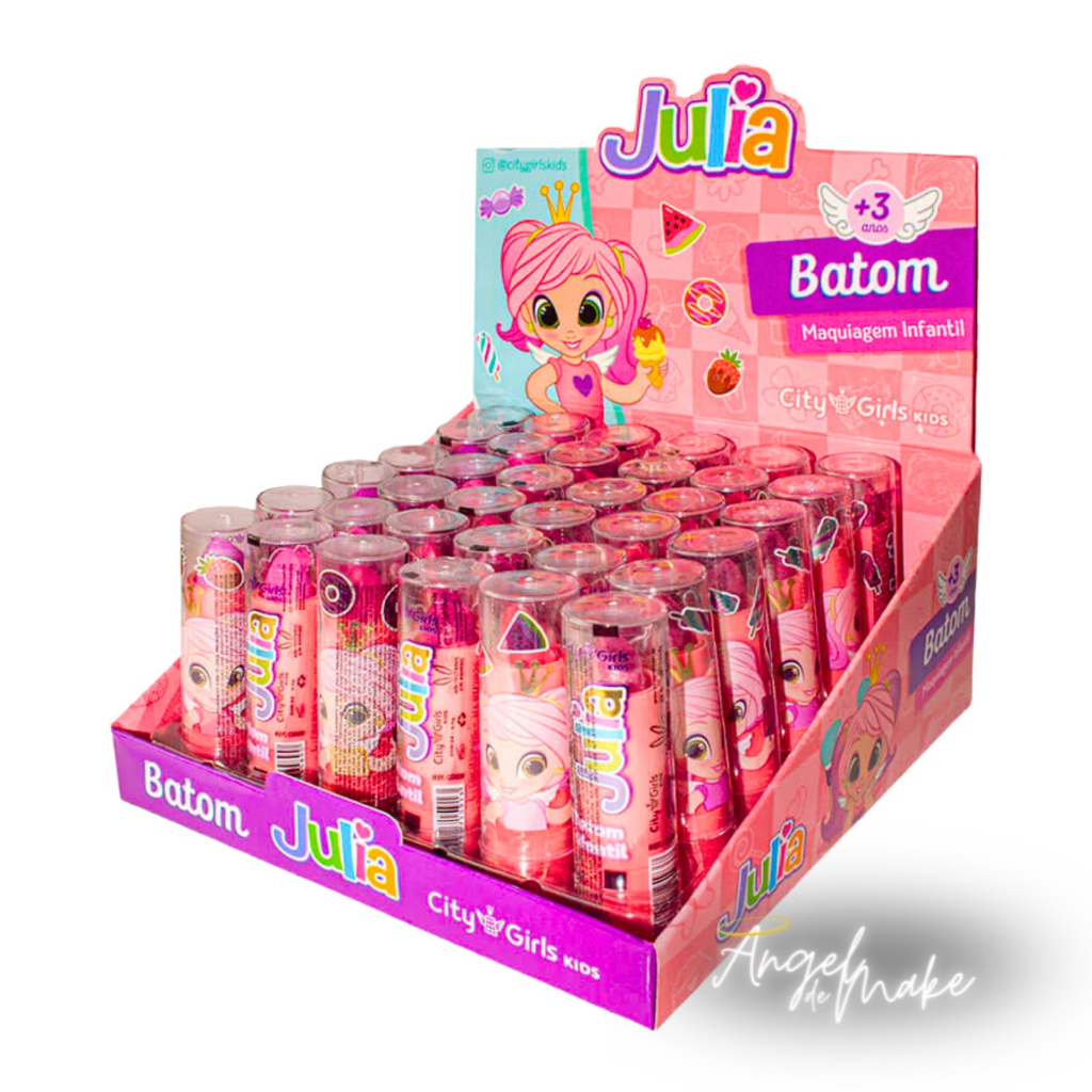 City Girls - Paleta de Sombras Maquiagem Infantil CGK033 - Box c