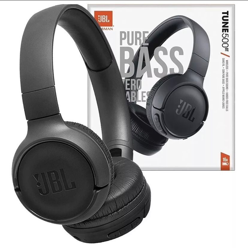 Fone de Ouvido Bluetooth JBL Tune 510 BT Headset Sem Fio Grave Para Academia Esportes Jogos e Games Confortável
