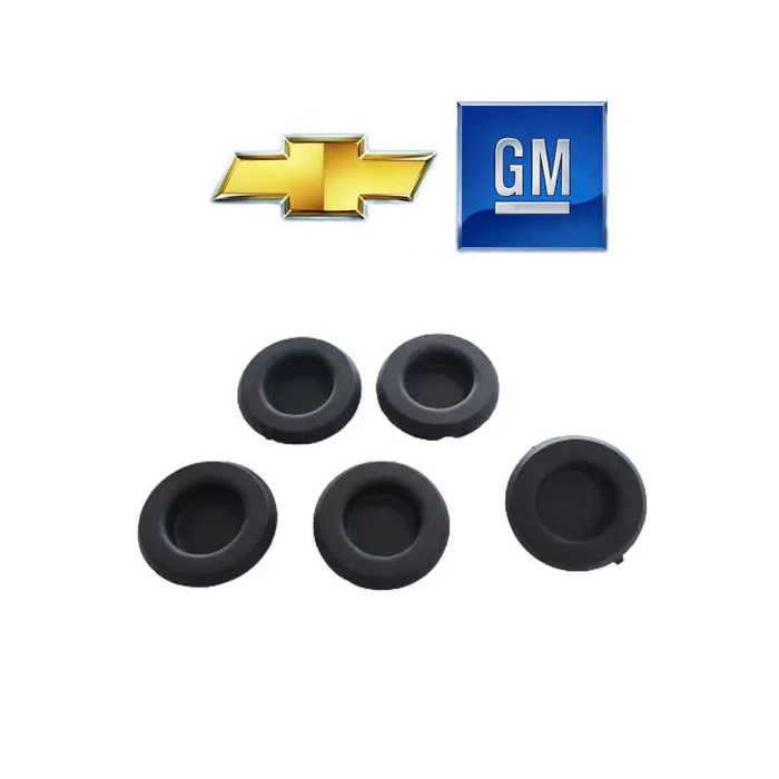 Kit 5 Tampão Menor Assoalho Dianteiro Montana Onix Corsa Celta S10