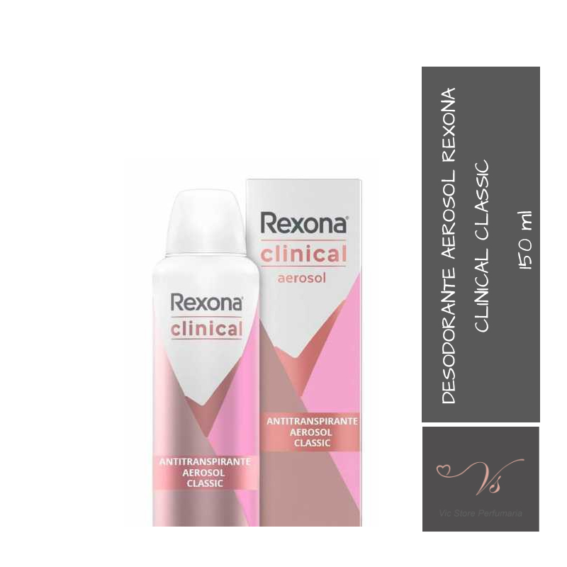 Antitranspirante Aerosol Rexona Clinical Classic 150ml