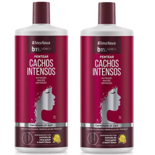 Duo Creme de Pentear 1L Cachos Intensos Beleza Natural