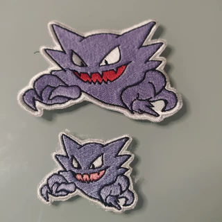PATCH BORDADO POKEMON HAUNTER TERMOCOLANTE ANIME MANGA JOGO