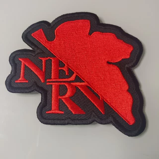 PATCH BORDADO EVANGELION NERV FOLHA TERMOCOLANTE FILME ANIME MANGA