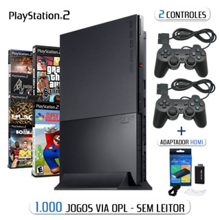 PLAYSTATION: PS4 com dois controles, dois jogos é funci