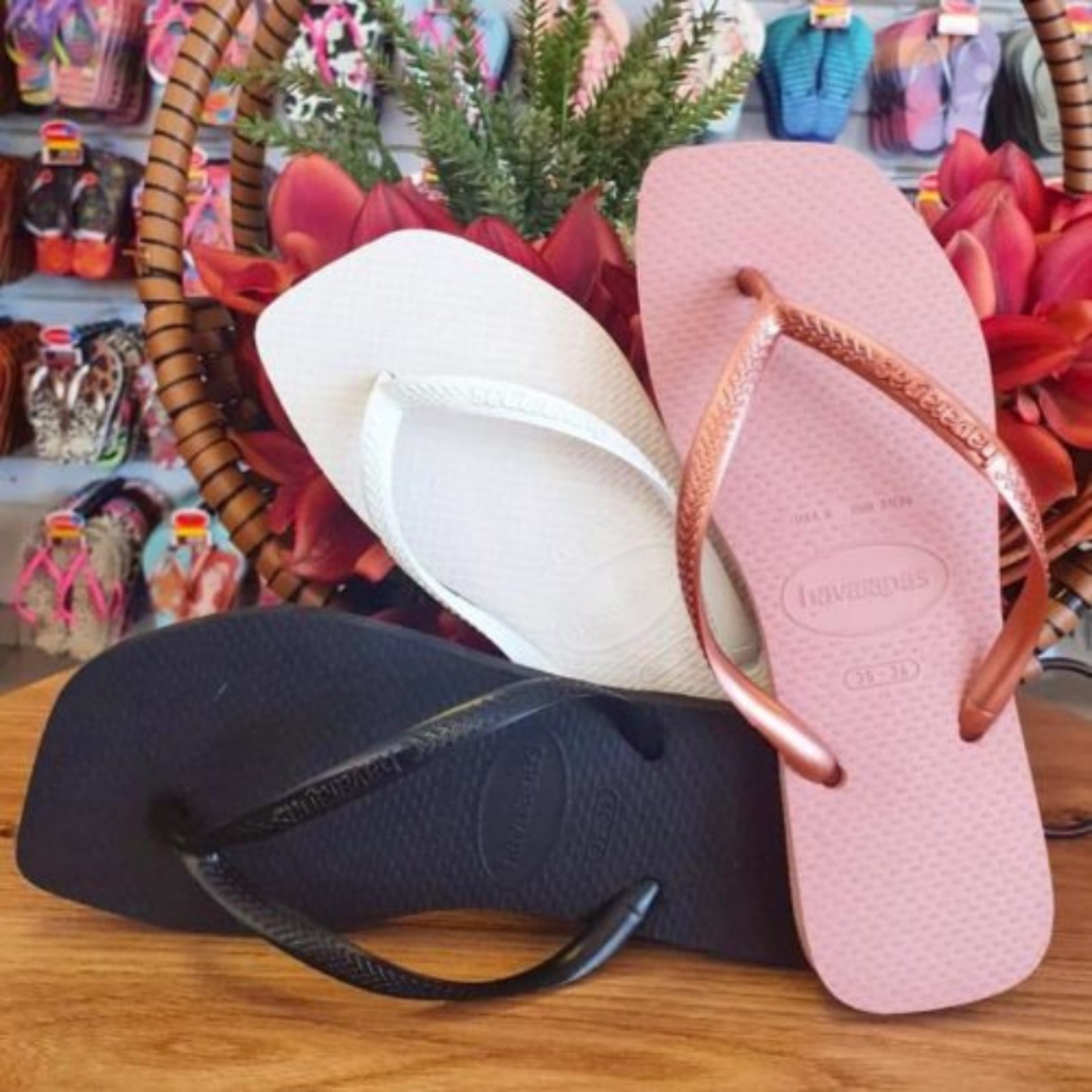Chinelo Havaianas Slim Square Ponta Quadrada Sandália Havaianas ...
