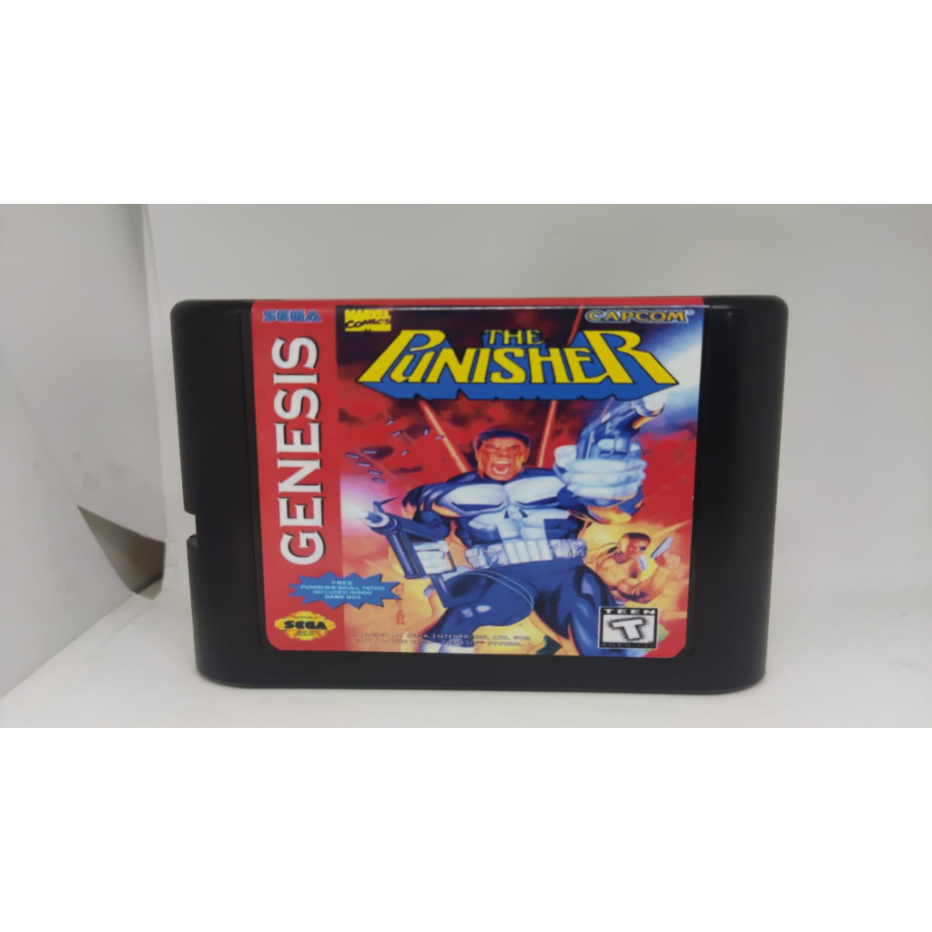 Fita / Cartucho The Punisher - O Justiceiro Mega Drive