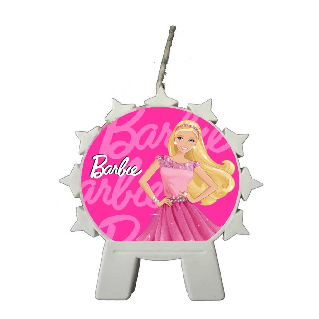 TOPPER PARA BOLO BARBIE 4 UNIDADES - Mania de Festa