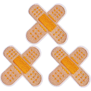 patch bordado bandeid band aid diversos tamanho termocolante