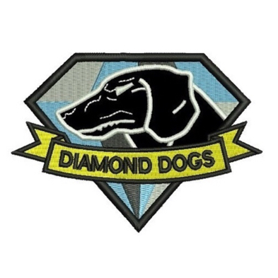 patch bordado s.t.a.l.k.e.r diamond dogs facção jogo game stalker