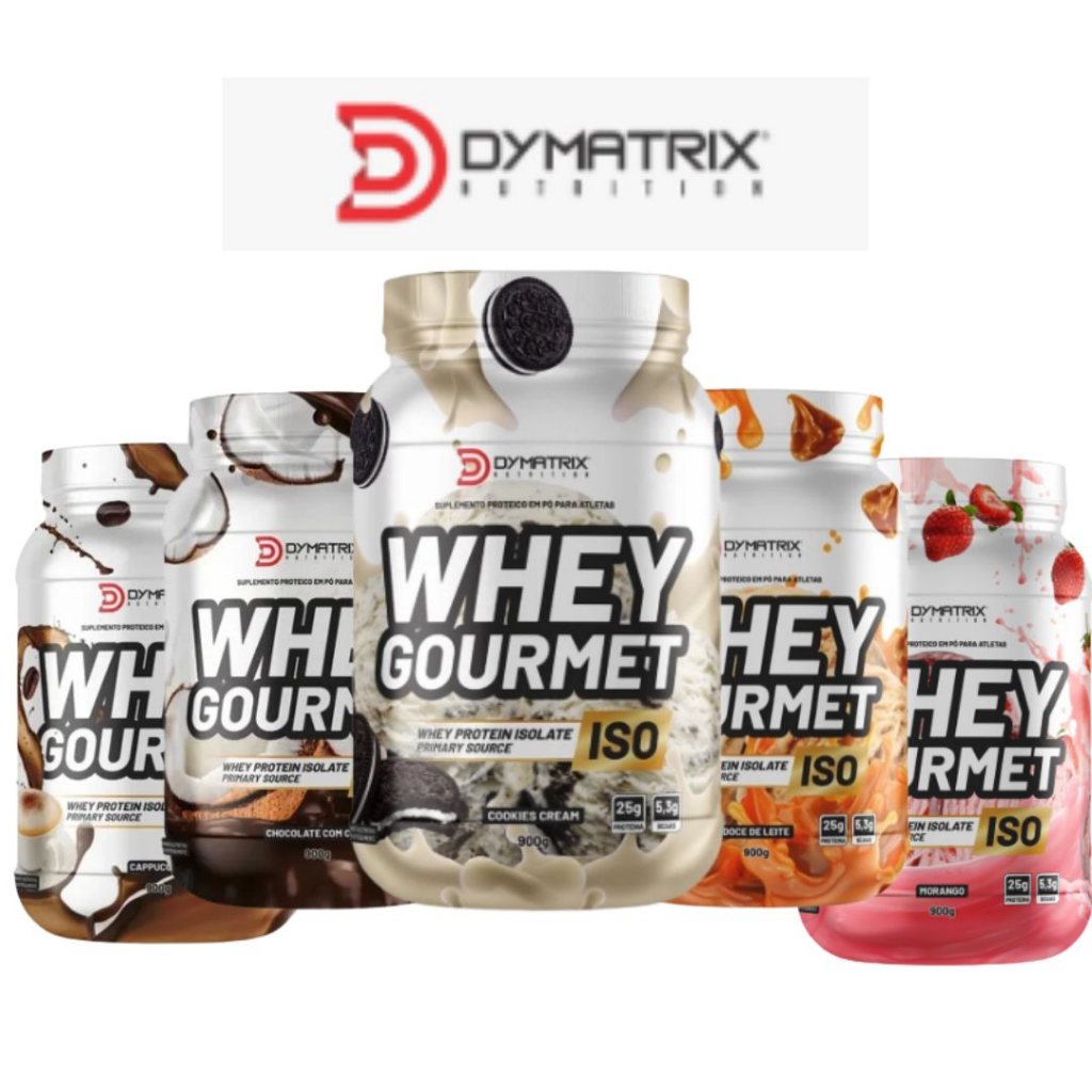 Whey Protein Gourmet Isolado 900g Com 25g Proteína