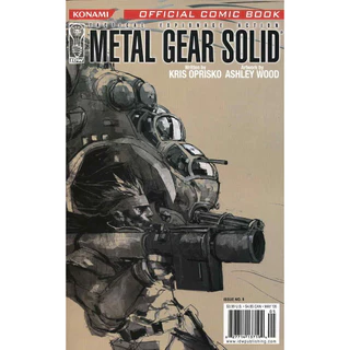 História em Quadrinhos (HQ) Metal Gear Solid #9 - Konami Official Comic Book (Inglês) 2005