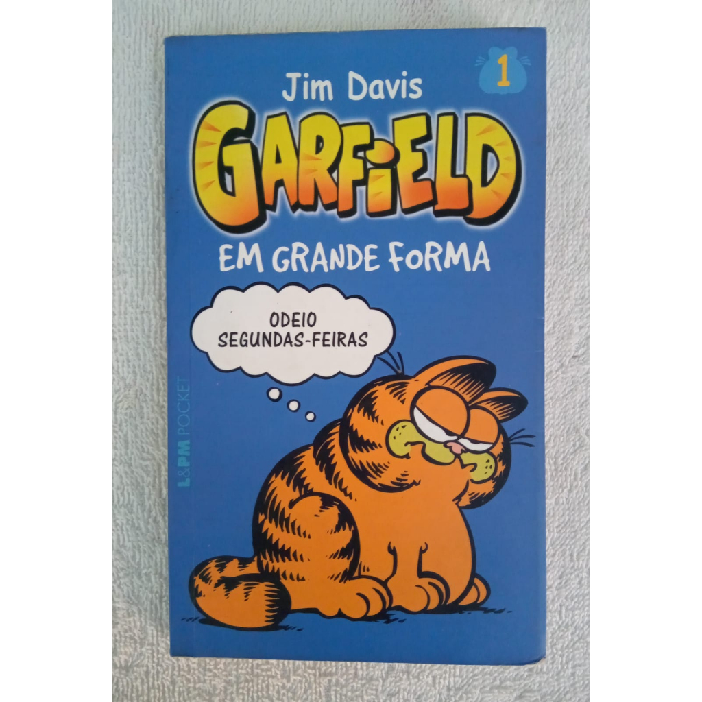 Livro em Quadrinhos - Garfield em Grande Forma VOL 01 | Shopee Brasil