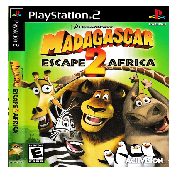 Jogo Madagascar: Escape 2 Africa - Ps3 - Mídia Física