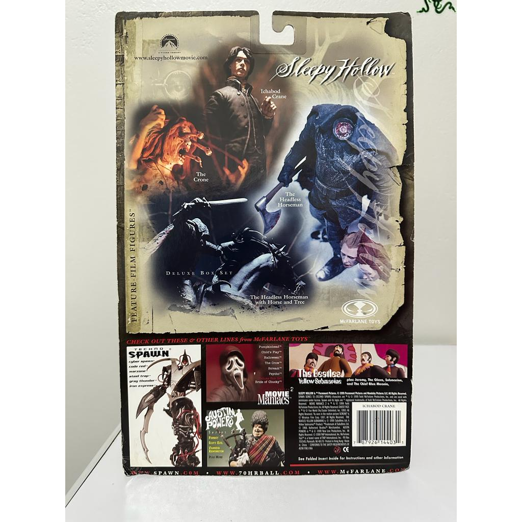 Sleepy Hollow - Ichabod Crane - Johnny Dpep - Mcfarlane Toys