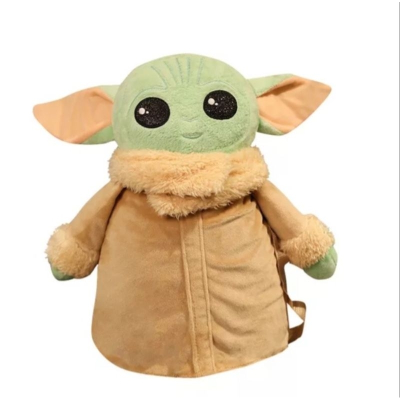 Mochila Baby Yoda Mandalorian Star Wars pelúcia | Shopee Brasil