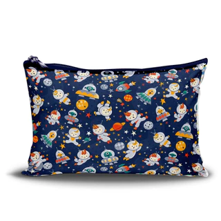 Necessaire Envelope Astronauta Bolsa Infantil para Fraldas