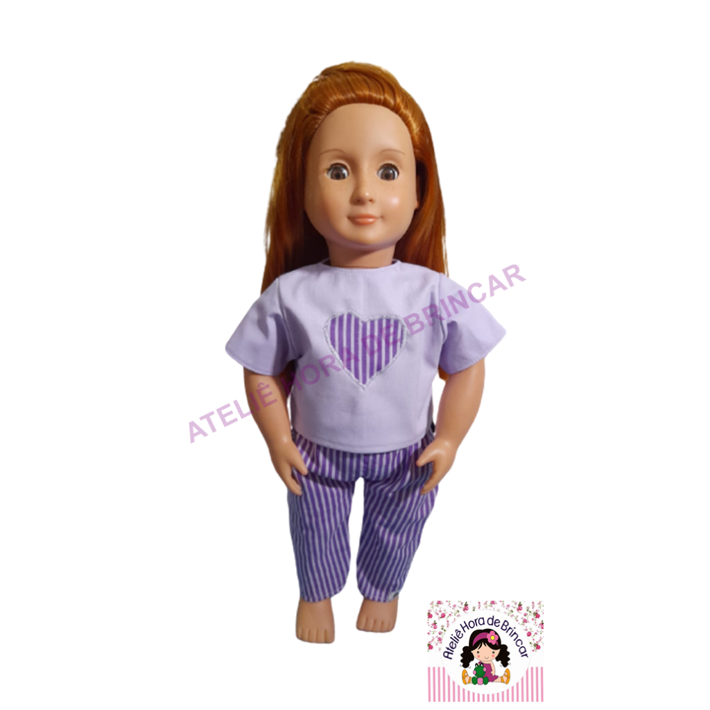 Roupa Maiô Para Boneca American Girl Our Generation Adora Bebê Reborn Baby  Alive Roupinha Praia Flamingo Biquíni Com Óculos Boia 41