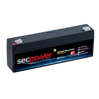 BATERIA SELADA 12V 2,3AH PARA ALARMES , NO BREAKS , BRINQUEDOS , AUTOMAÇÃO EQUIPAMENTOS HOSPITALAR.