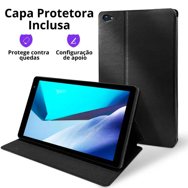 Tablet Pritom 7 Polegadas 2GB Ram + 32GB Rom + HD QuadCore Android 11 - Pronta Entrega no Brasil
