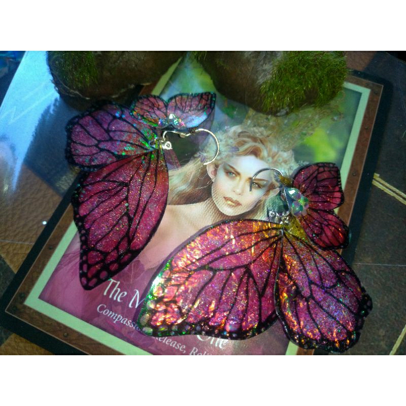 brincos asas de fada Barbie fairytopia