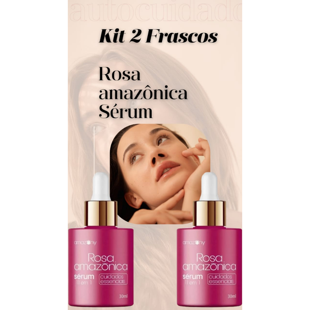 Rosa Amazônica Rosa Mosqueta Sérum | Shopee Brasil