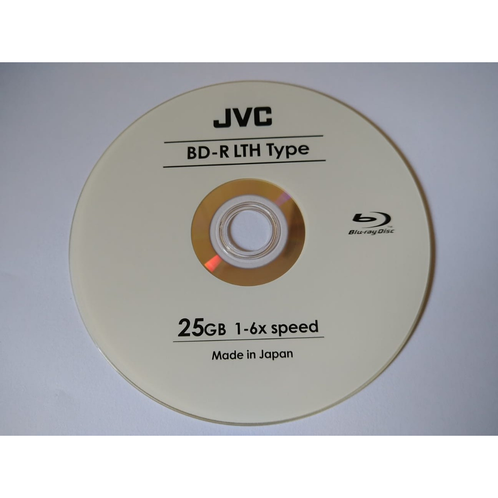 25GB Blank Discs JVC BD-R LTH 6X 50-Pack Blu-ray Discs - 25GB ...